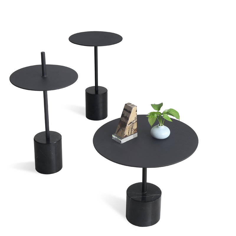Circulo End Table by Mobital, showing circulo end table in live shot.