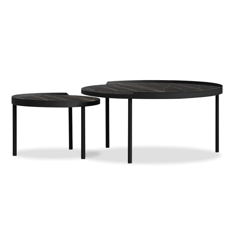Coast Coffee Table by Mobital, showing front view of coast coffee table in live shot.