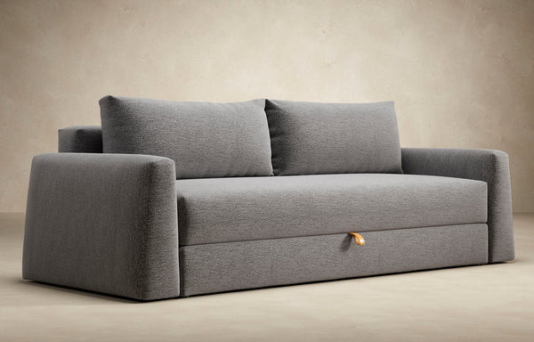 Cone Sofa Bed by Innovation - 282 Avella Warm Grey (stocked).