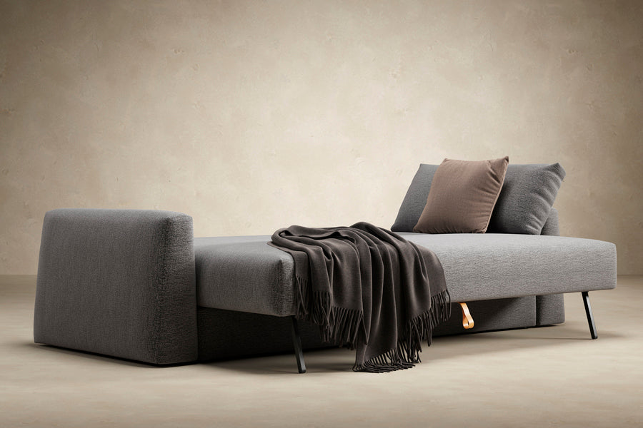 Cone Sofa Bed by Innovation, showing cone sofa bed in live shot.