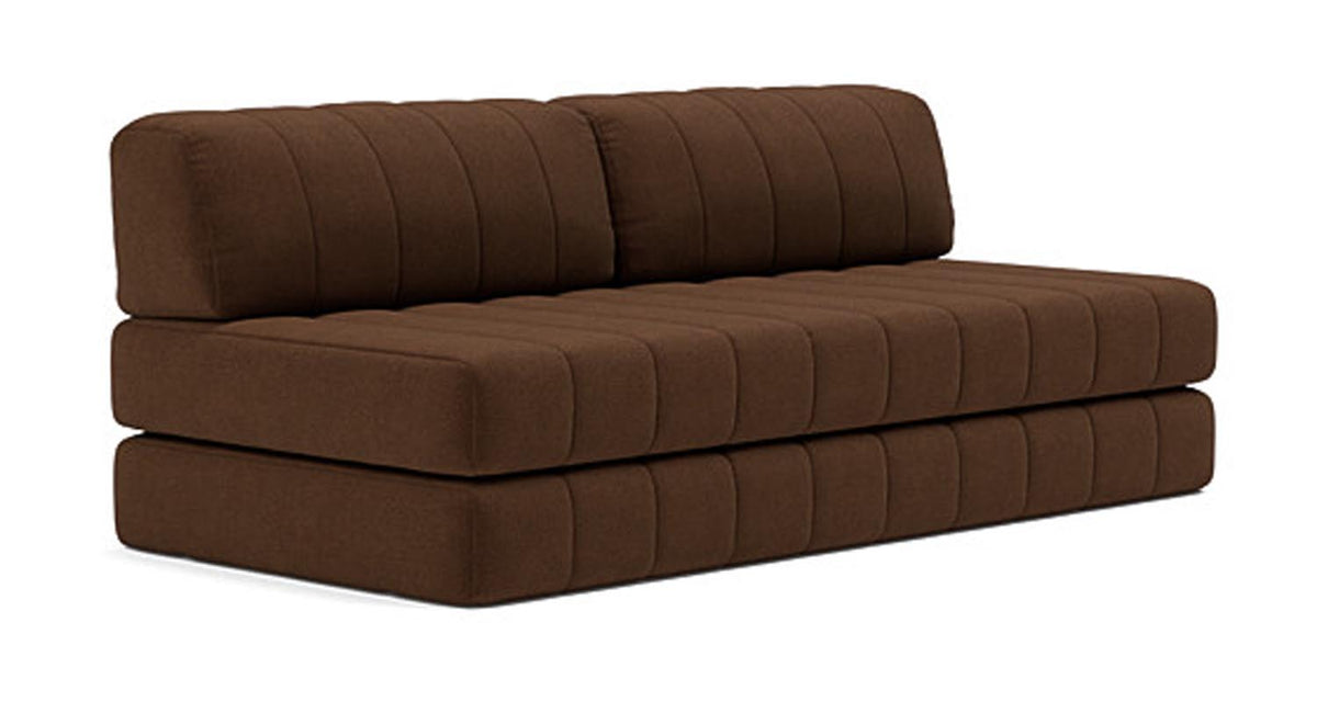 Cozypad Sofa Mattress by Innovation, showing angle view of cozypad sofa mattress.