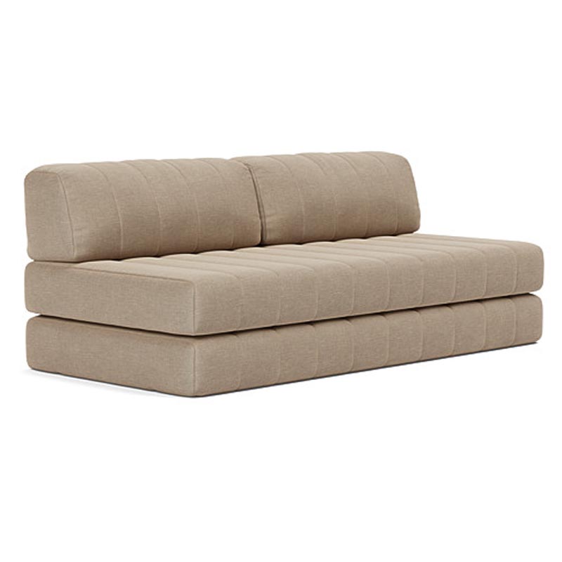 Cozypad Sofa Mattress by Innovation, showing angle view of cozypad sofa mattress.