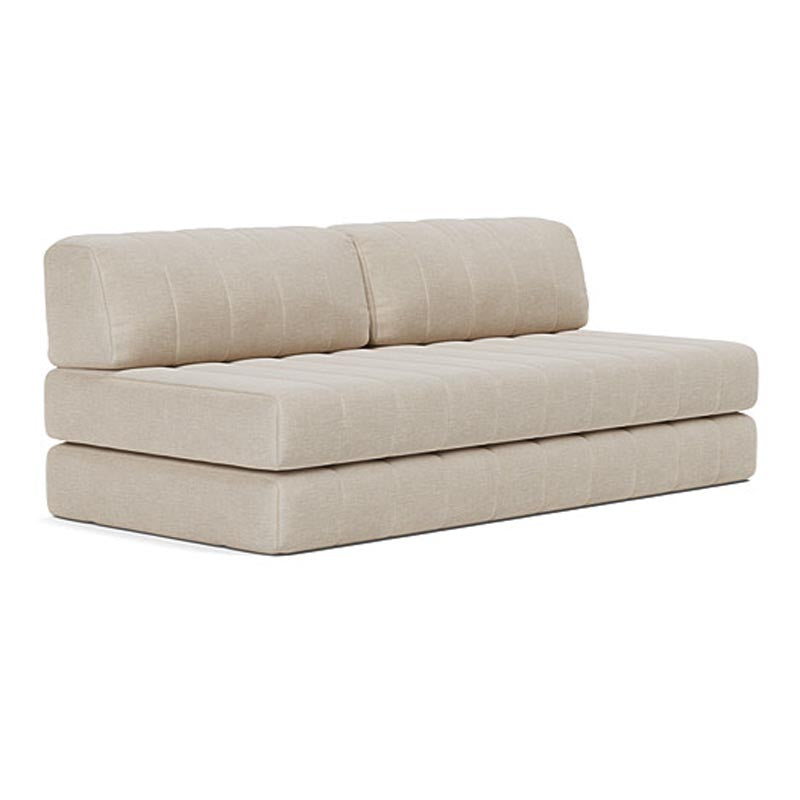 Cozypad Sofa Mattress by Innovation, showing angle view of cozypad sofa mattress.