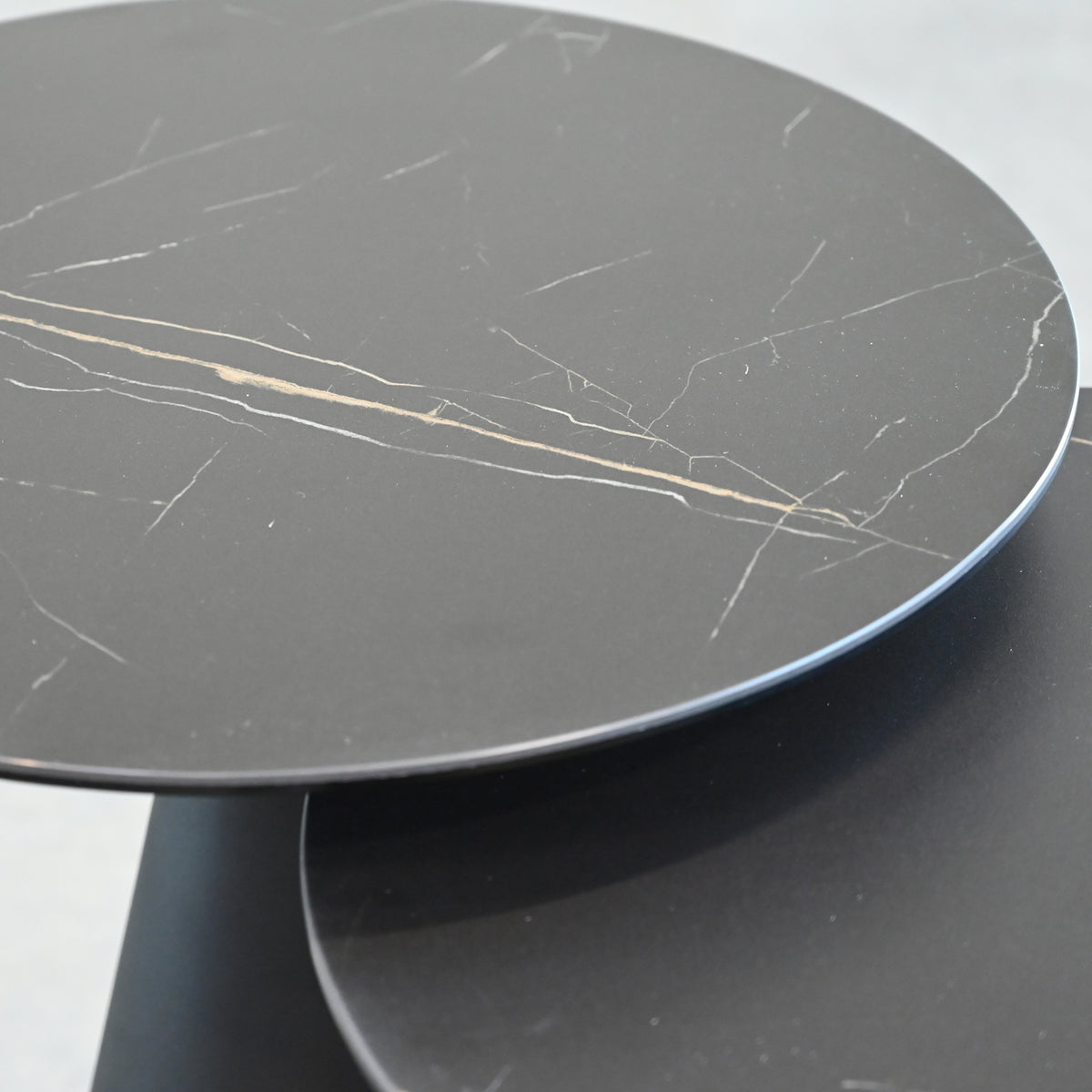 Cremini End Table by Mobital, showing closeup view of cremini end table.