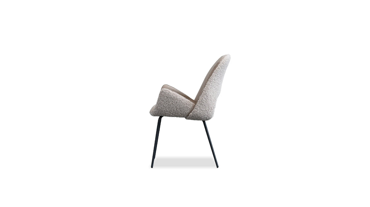 Dolce Dining Chair in Cool Taupe