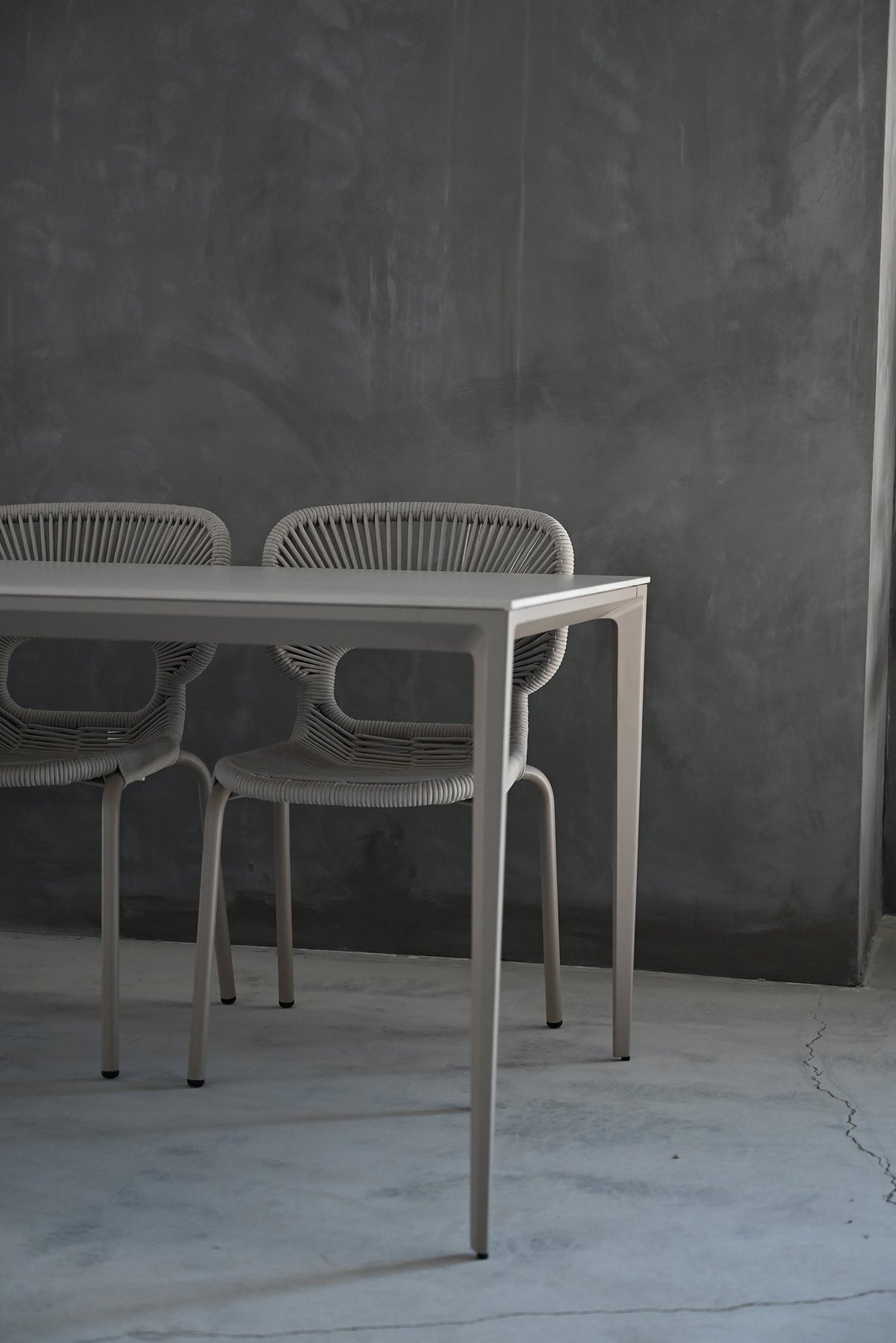 Ischia Indoor/Outdoor Dining Chair in Taupe