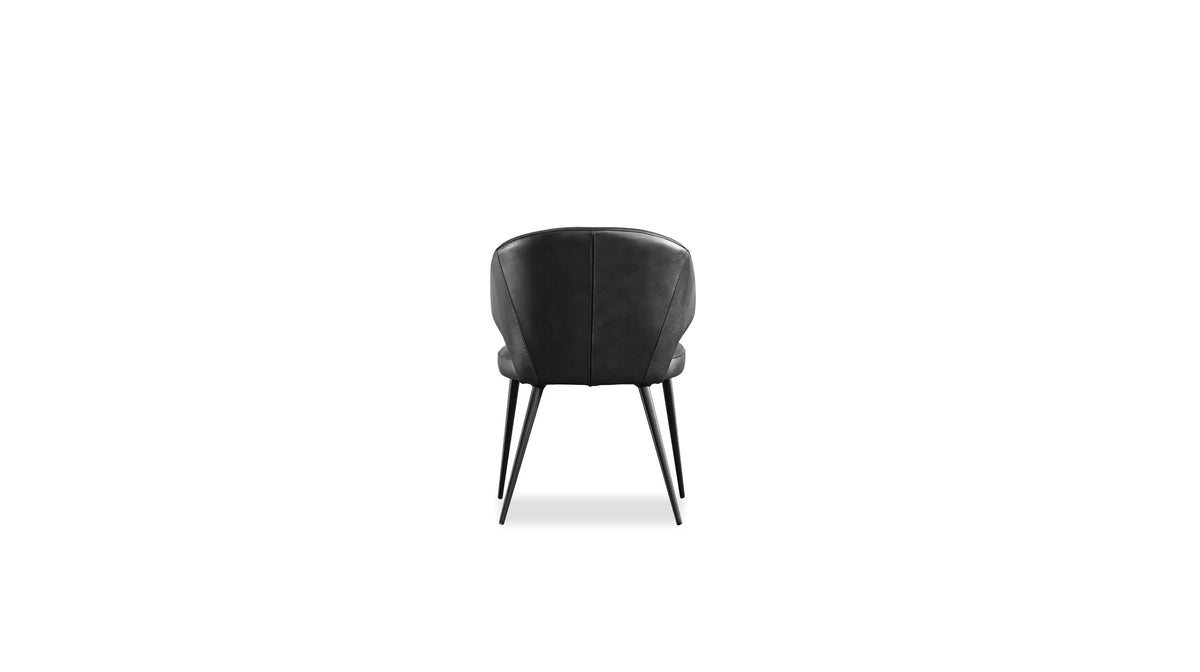 Stretto Dining Chair in Pitch Black