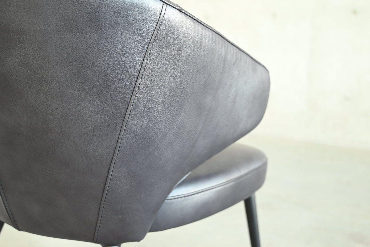 Stretto Dining Chair in Pitch Black
