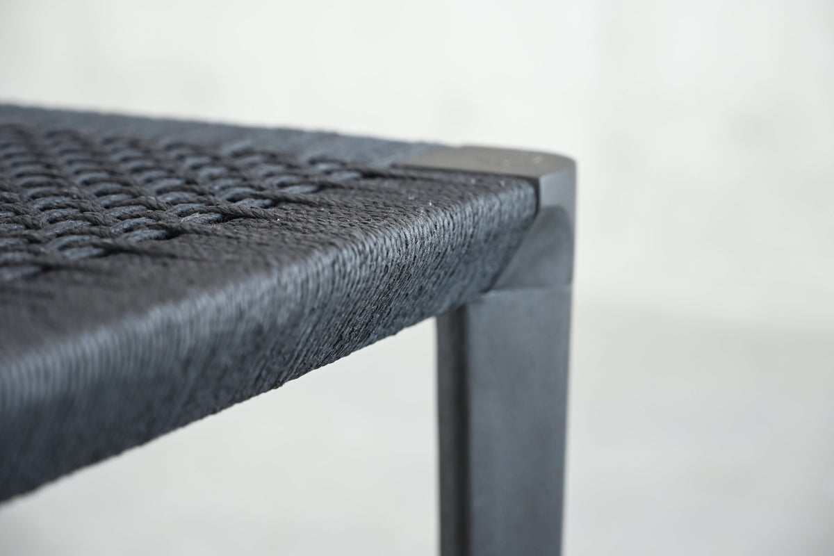 Vent Dining Chair in Black Soot