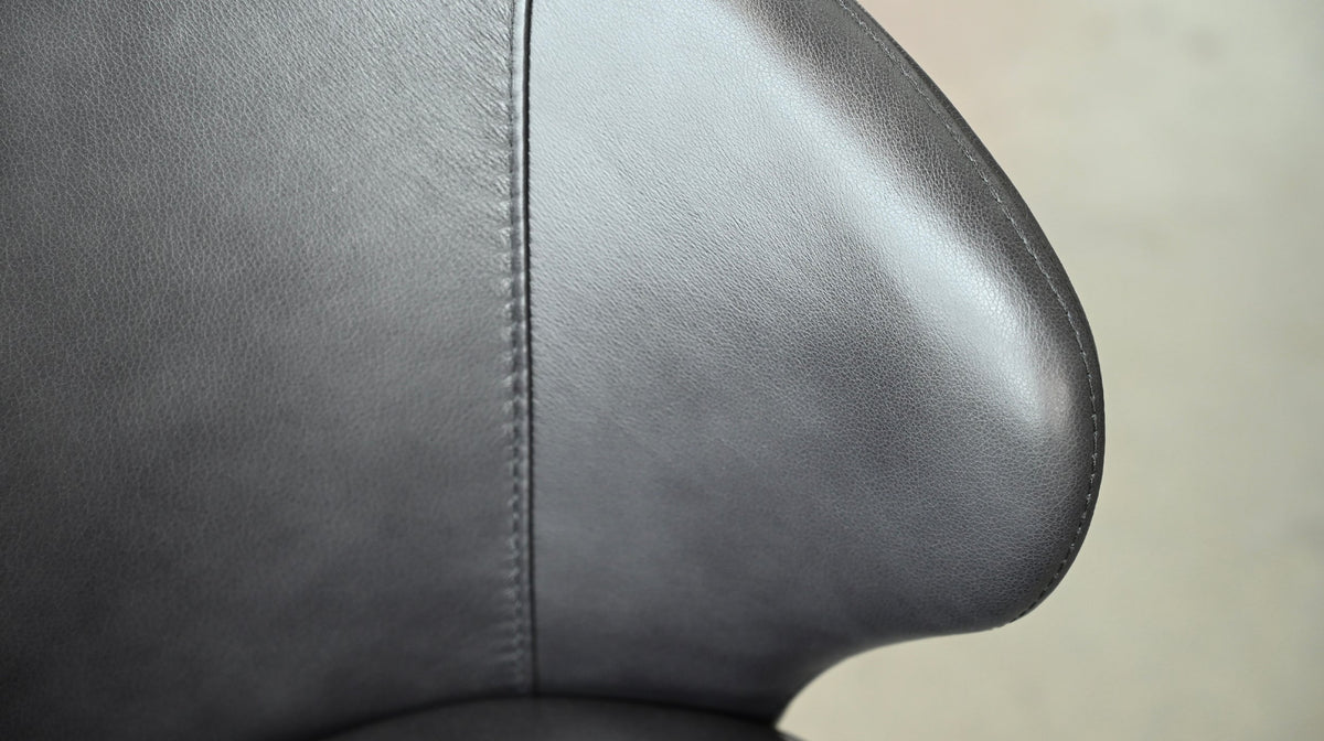 Stretto Counter Stool in Pitch Black