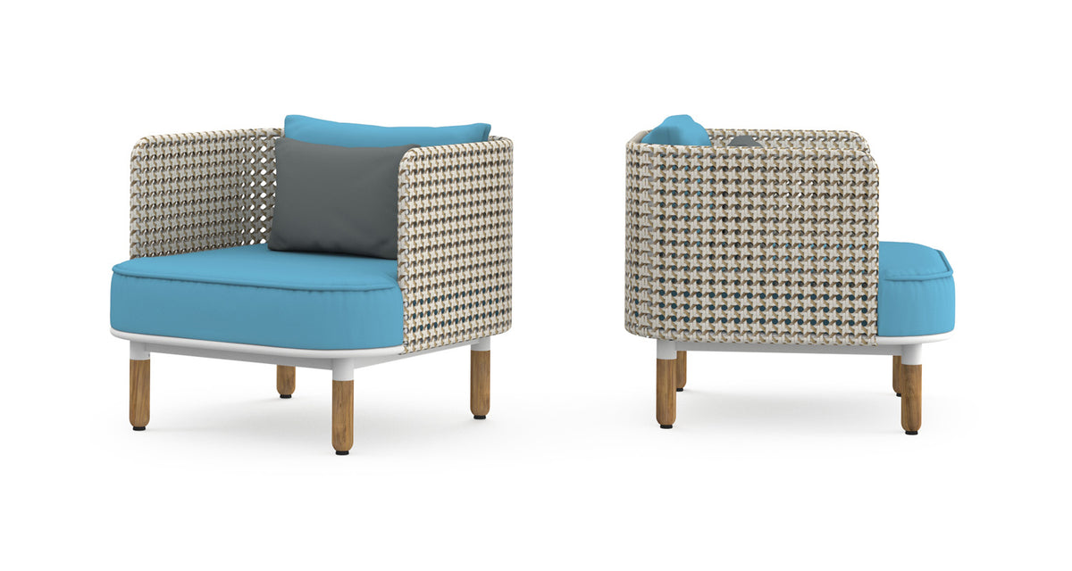 Daisy Mae 1-Seater by Mamagreen, showing front view of daisy mae 1-seater.