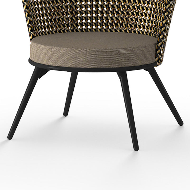 Daisy Mae Chat Chair (Alu Legs) by Mamagreen, showing closeup view of daisy mae chat chair (alu legs).