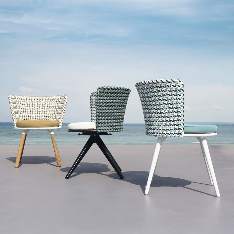 Daisy Mae Chat Chair (Alu Legs) by Mamagreen, showing daisy mae chat chair (alu legs) in live shot.