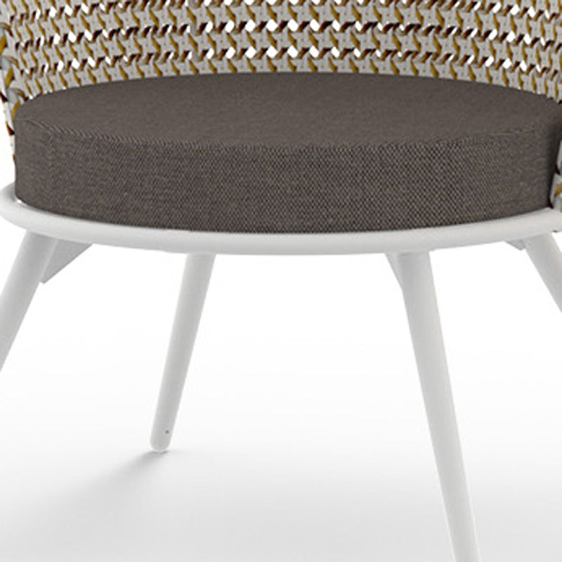 Daisy Mae Chat Chair High Back (Alu Legs) by Mamagreen, showing closeup view of daisy mae chat chair high back (alu legs).