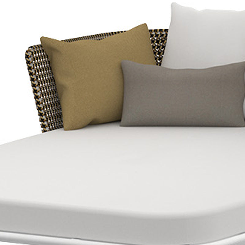Daisy Mae Daybed (Alu Legs) by Mamagreen, showing closeup view of daisy mae daybed (alu legs).