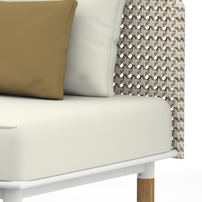 Daisy Mae Right Hand Sectional by Mamagreen, showing closeup view of daisy mae right hand sectional.