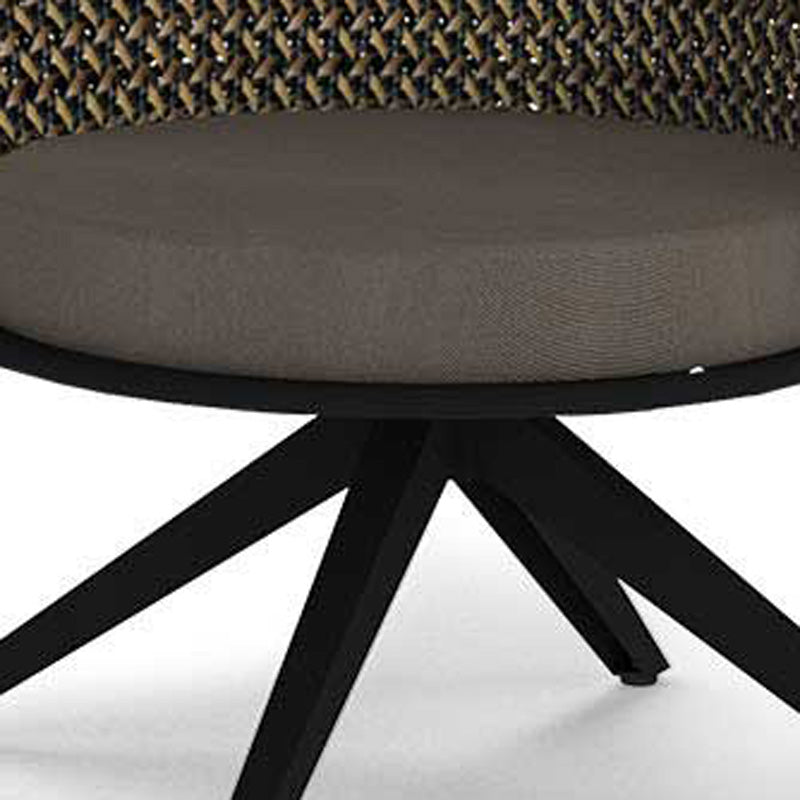 Daisy Mae Swivel Lounge Chair by Mamagreen, showing closeup view of daisy mae swivel lounge chair.