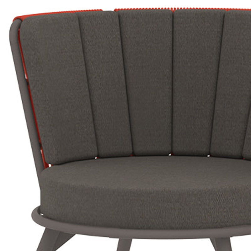 Daisy Rae Chat Chair (Alu Legs) by Mamagreen, showing closeup view of daisy rae chat chair (alu legs).