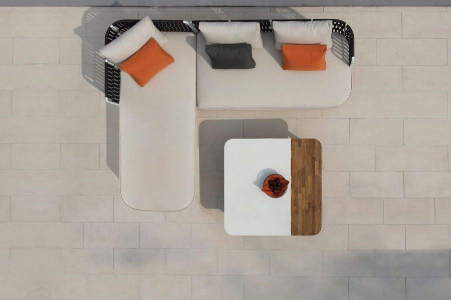 Daisy Rae Left Hand Sectional by Mamagreen, showing daisy rae left hand sectional in live shot.