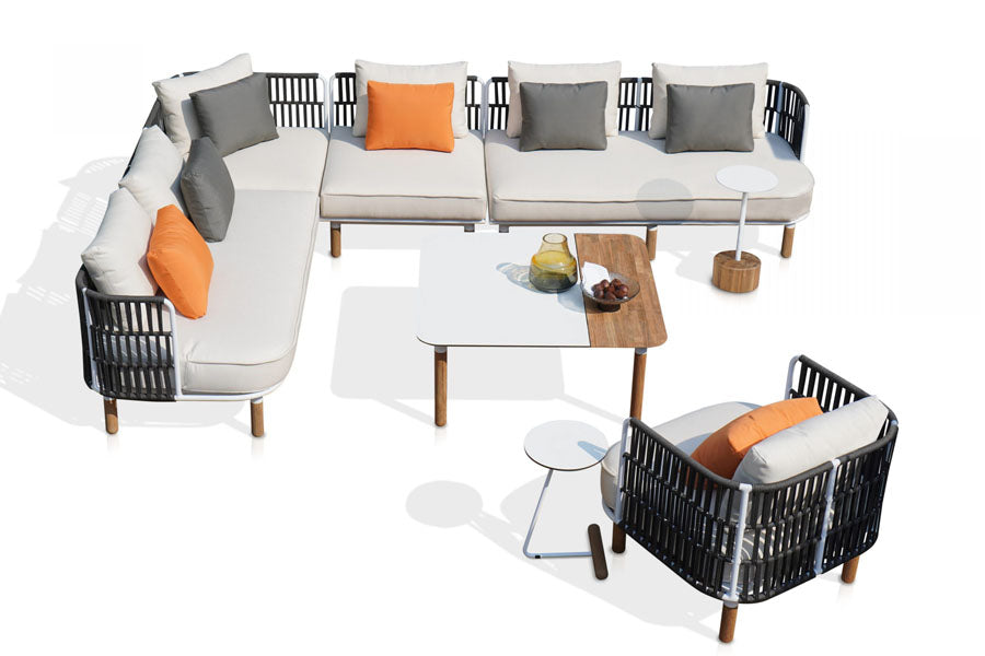 Daisy Rae Left Hand Sectional by Mamagreen, showing daisy rae left hand sectional in live shot.