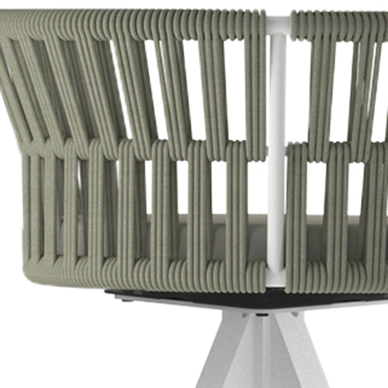 Daisy Rae Swivel Counter Chair by Mamagreen, showing closeup view of daisy rae swivel counter chair.