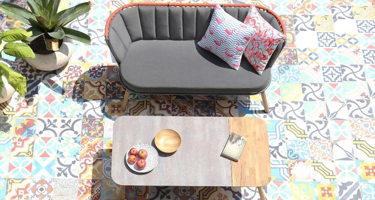Daisy Rae 2-Seater by Mamagreen, showing daisy rae 2-seater in live shot.
