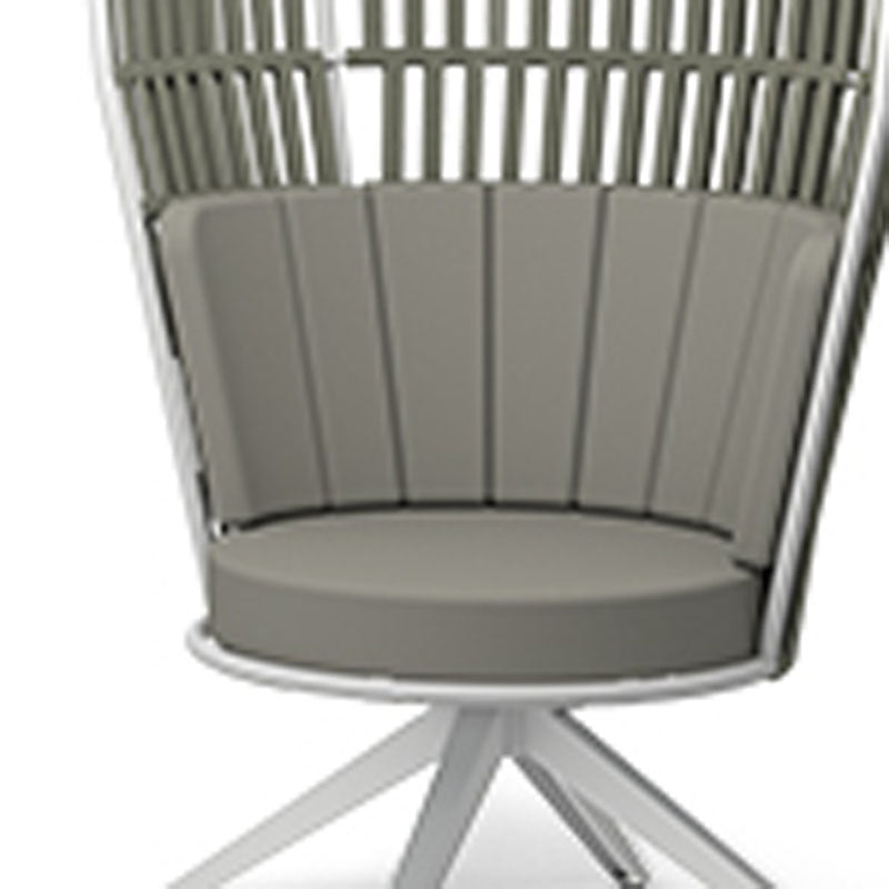 Daisy Rae Swivel Lounge Chair High Back) by Mamagreen, showing closeup view of daisy rae swivel lounge chair high back).