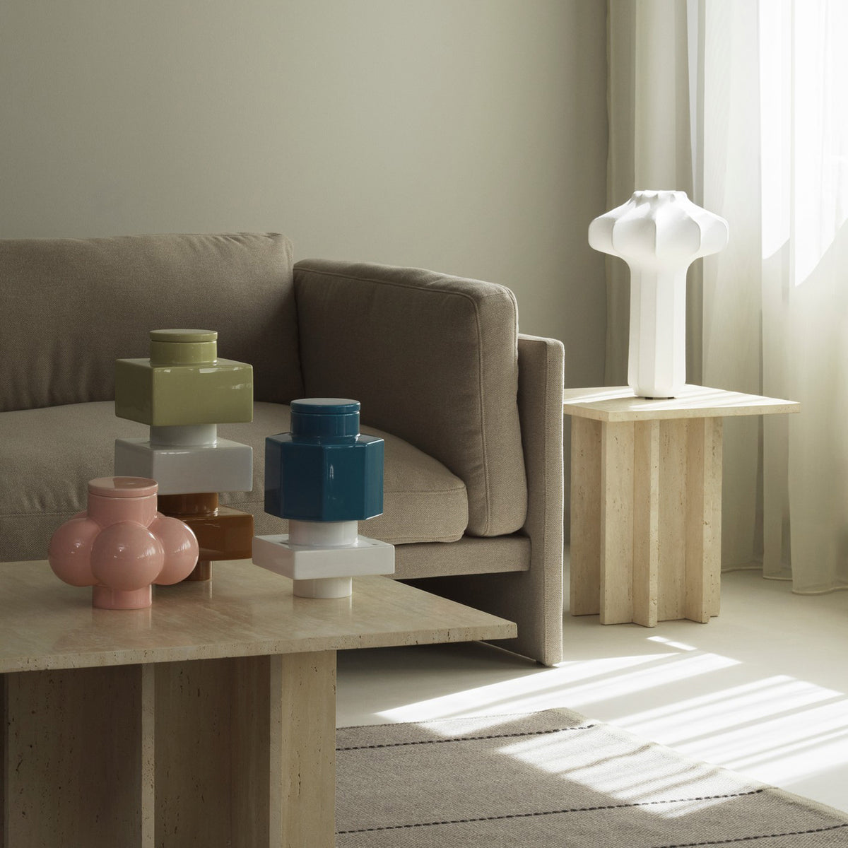 Deko Object by Normann Copenhagen, showing deko object in live shot.