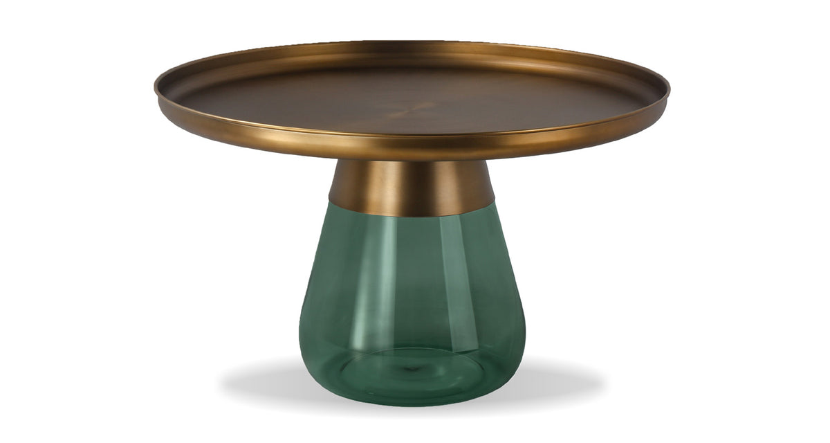 Duverre Coffee Table by Mobital, showing front view of duverre coffee table.