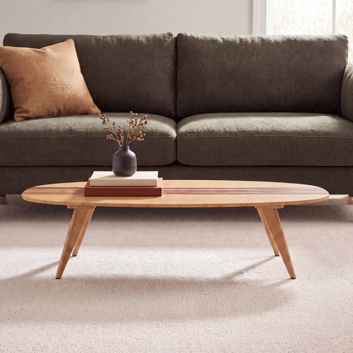 Malibu Coffee Table in Caramelized