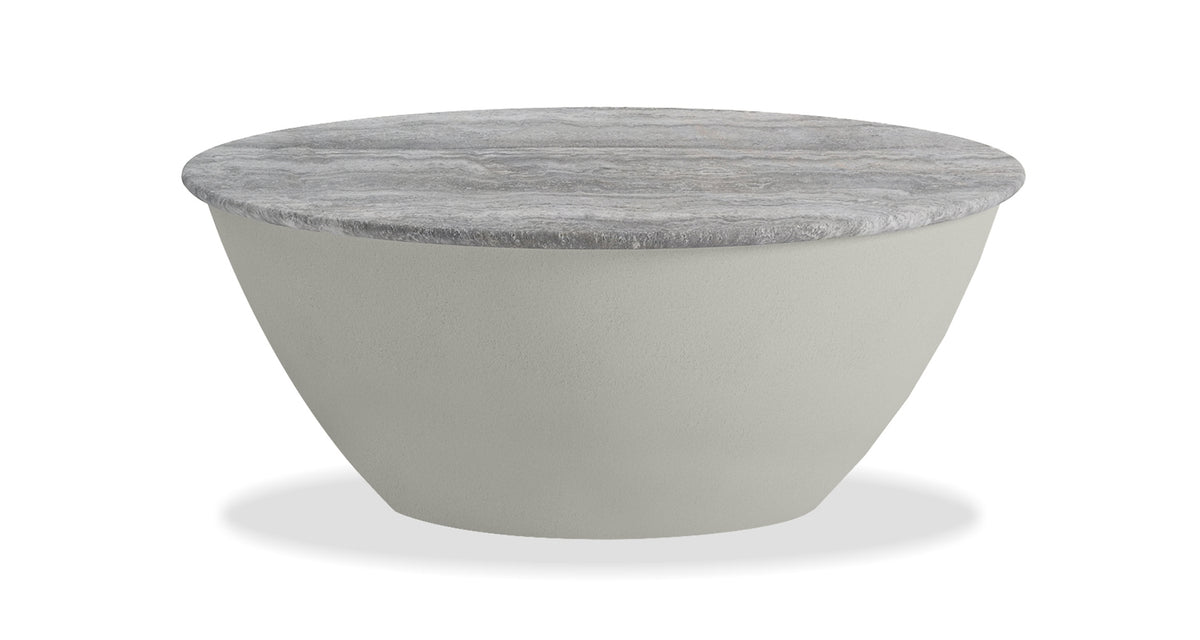 Eave Coffee Table by Mobital, showing front view of eave coffee  table.