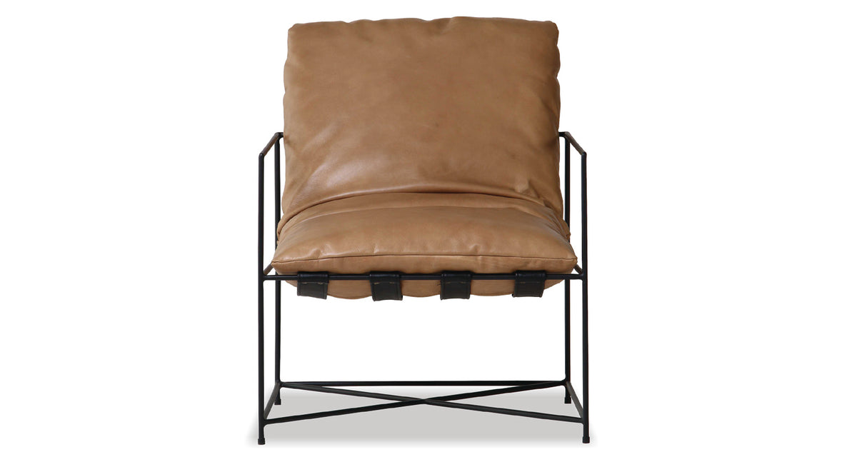 Ericsson Lounge Chair by Mobital, showing front view of ericsson lounge chair.