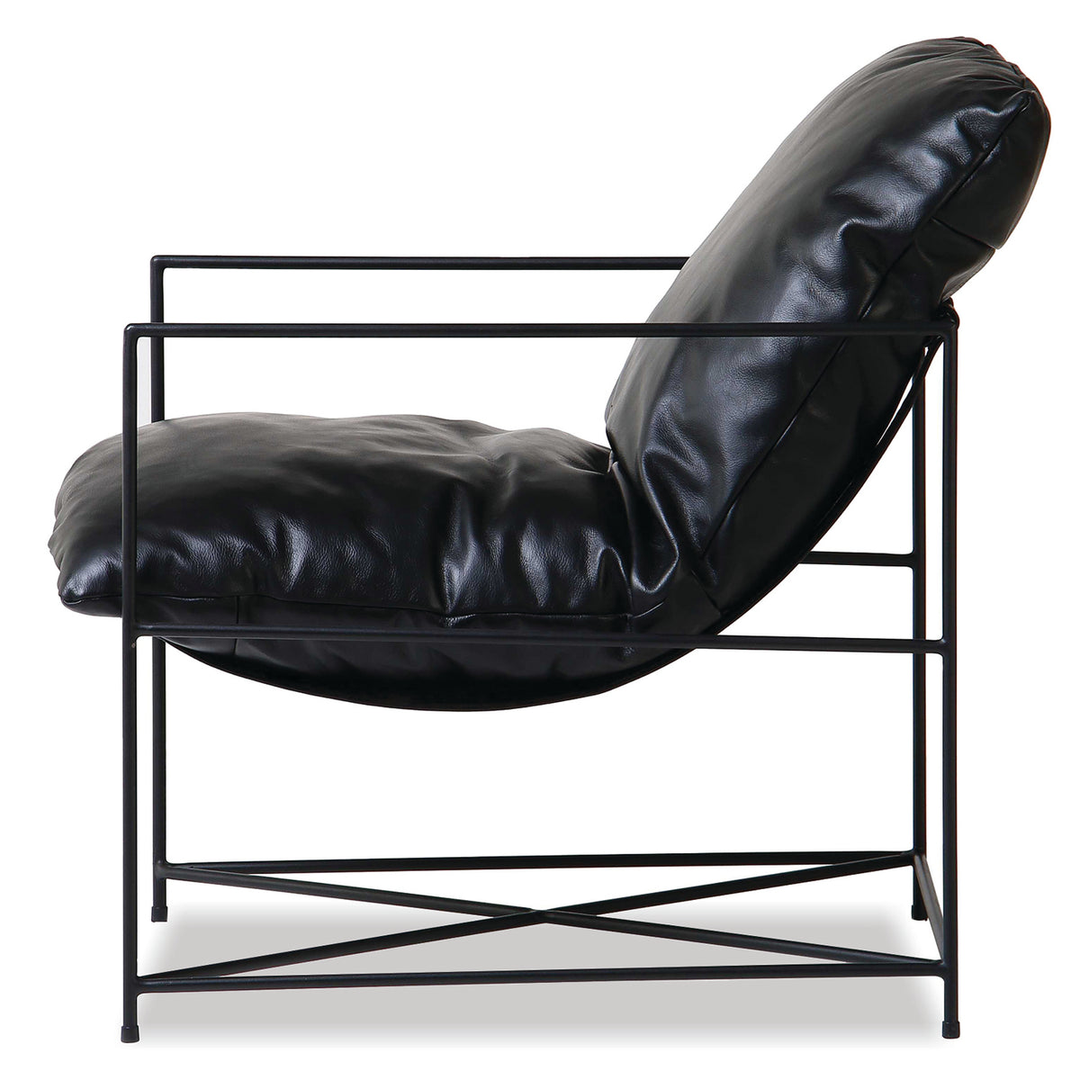 Ericsson Lounge Chair by Mobital, showing side view of ericsson lounge chair.