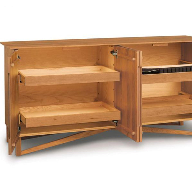 Exeter Buffet by Copeland Furniture, showing closeup view of exeter buffet.
