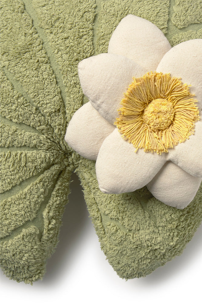 Floor Cushion Water Lily by Lorena Canals