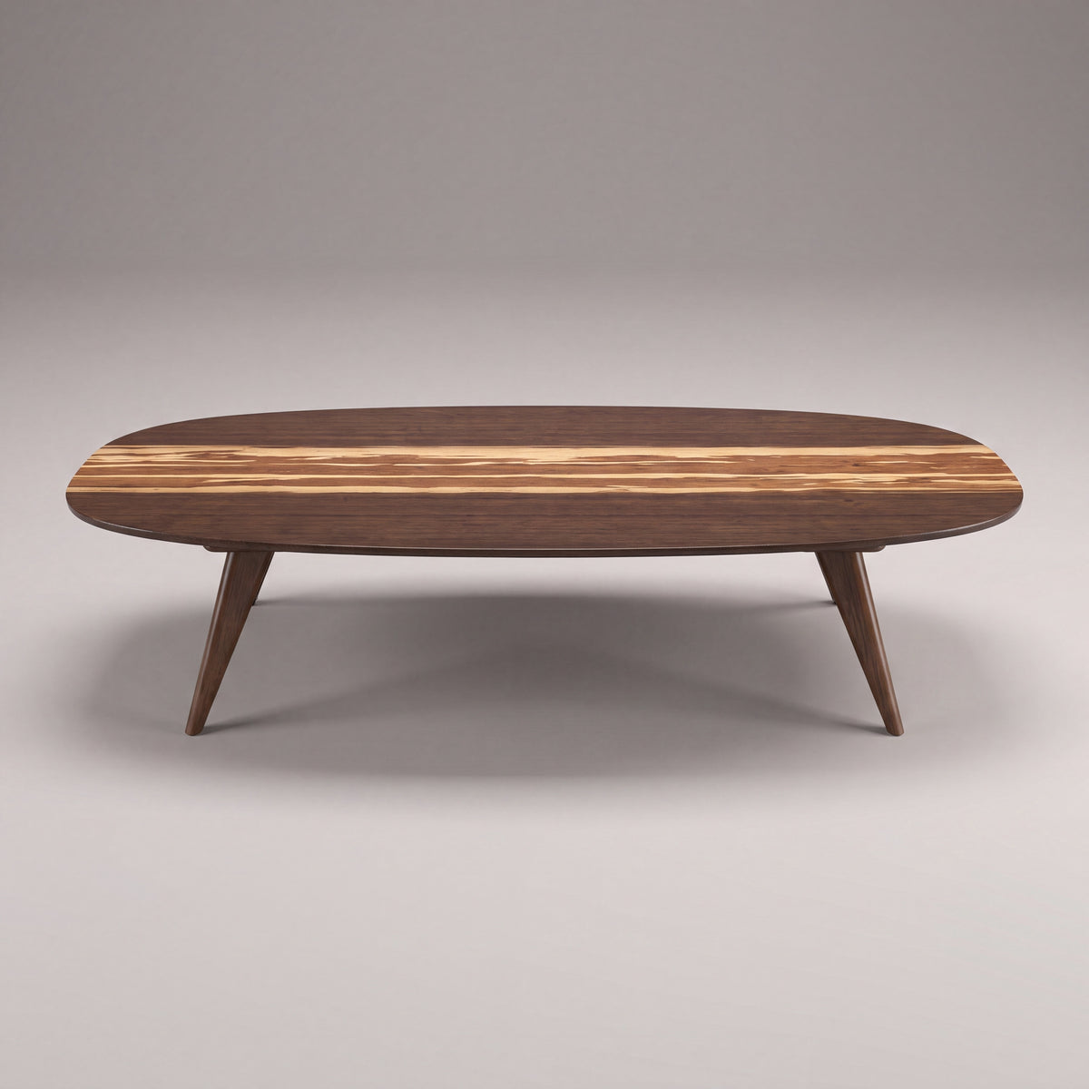 Azara Ellipse Coffee Table in Sable