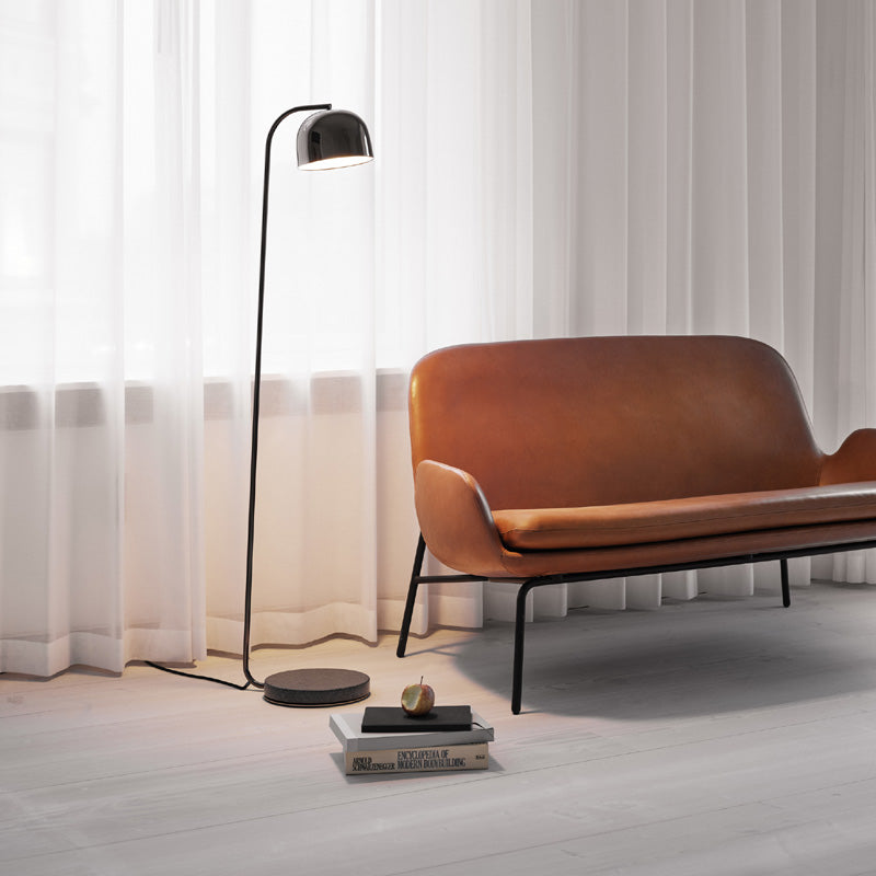 Grant Floor Lamp by Normann Copenhagen, showing grant floor lamp in live shot.