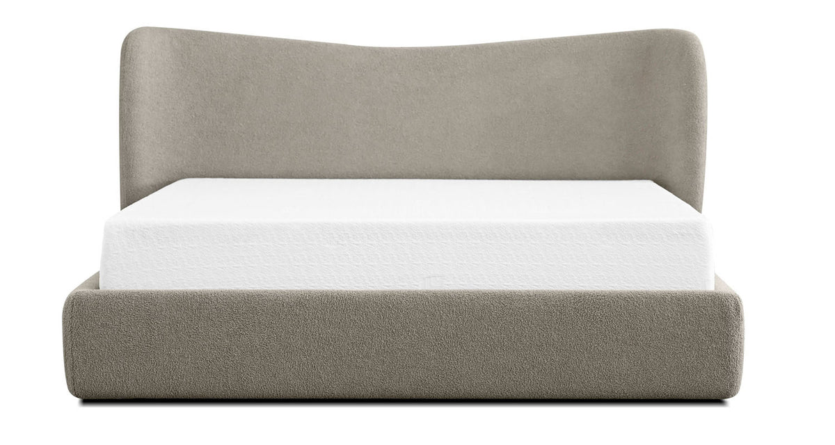 Harlow Storage Bed by Mobital, showing front view of harlow storage bed.
