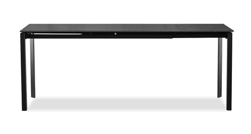 Host Extension Dining Table by Mobital, showing front view of host extension dining table.