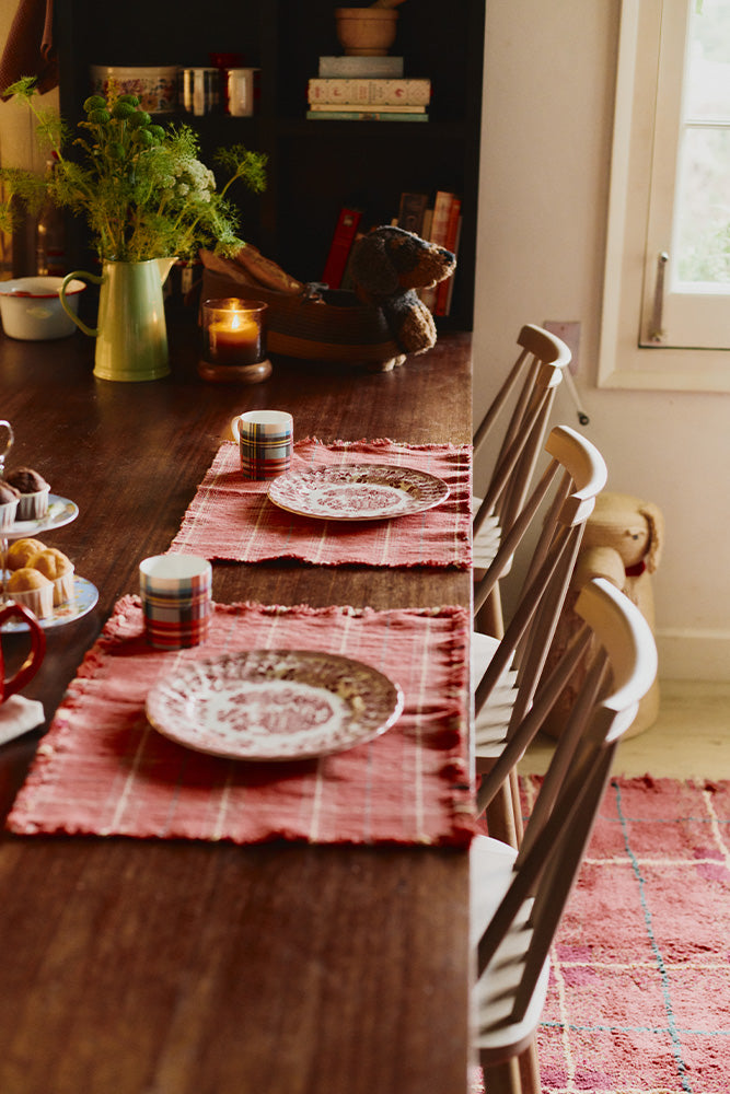 Set of 2 Tartan Placemats by Lorena Canals