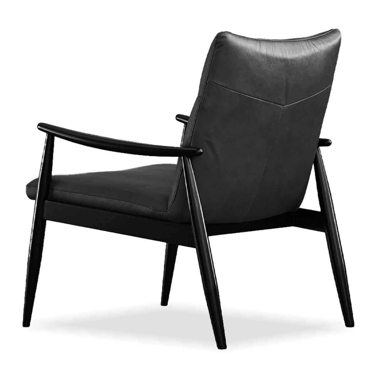 Inga Lounge Chair by Mobital, showing back view of inga lounge chair.