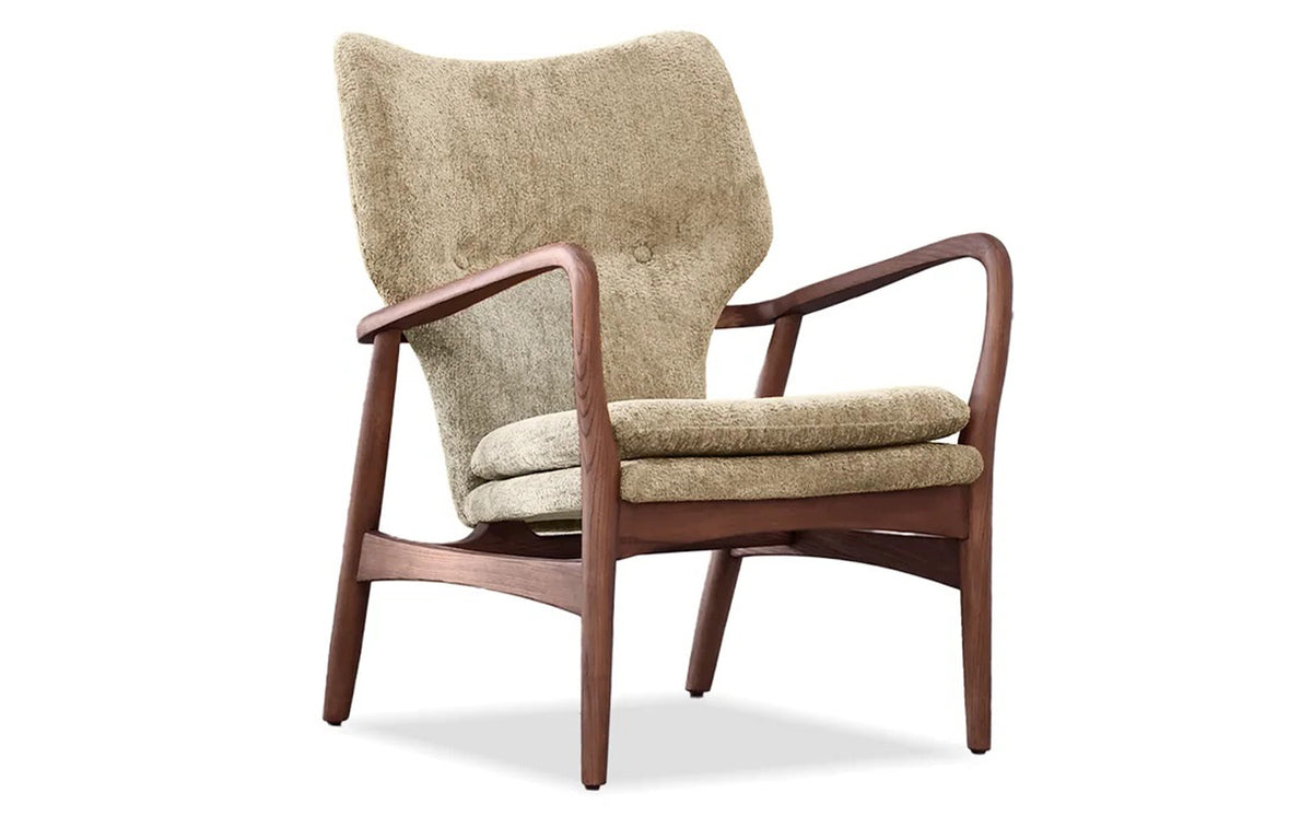 Ingrid Lounge Chair by Mobital - Pashmina Fabric.