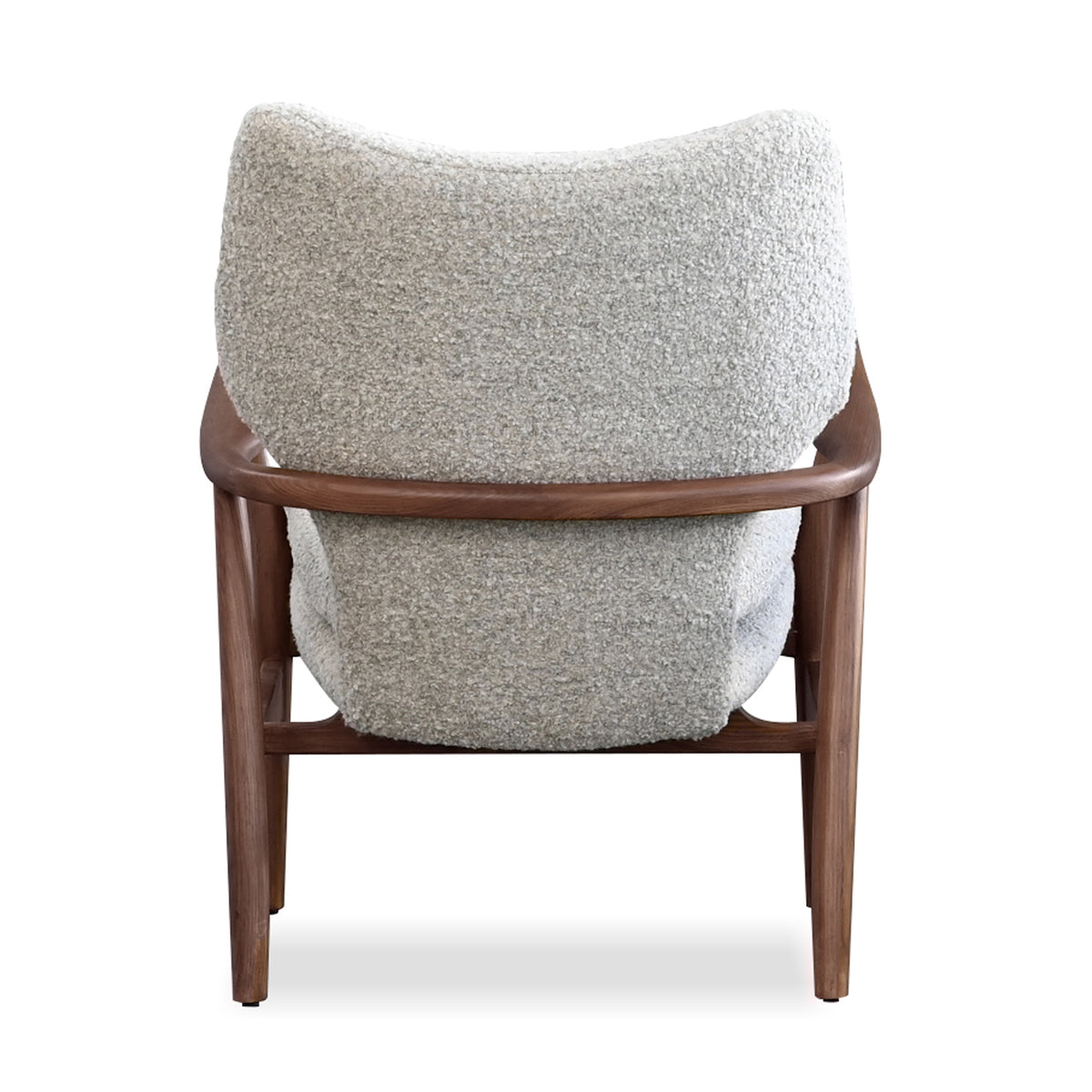 Ingrid Lounge Chair by Mobital, showing back view of ingrid lounge chair.