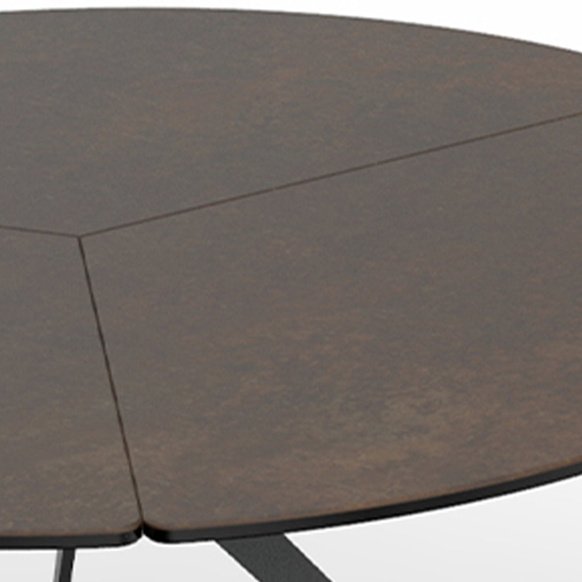 Isola Coffee Table by Mobital, showing closeup view of isola coffee table.