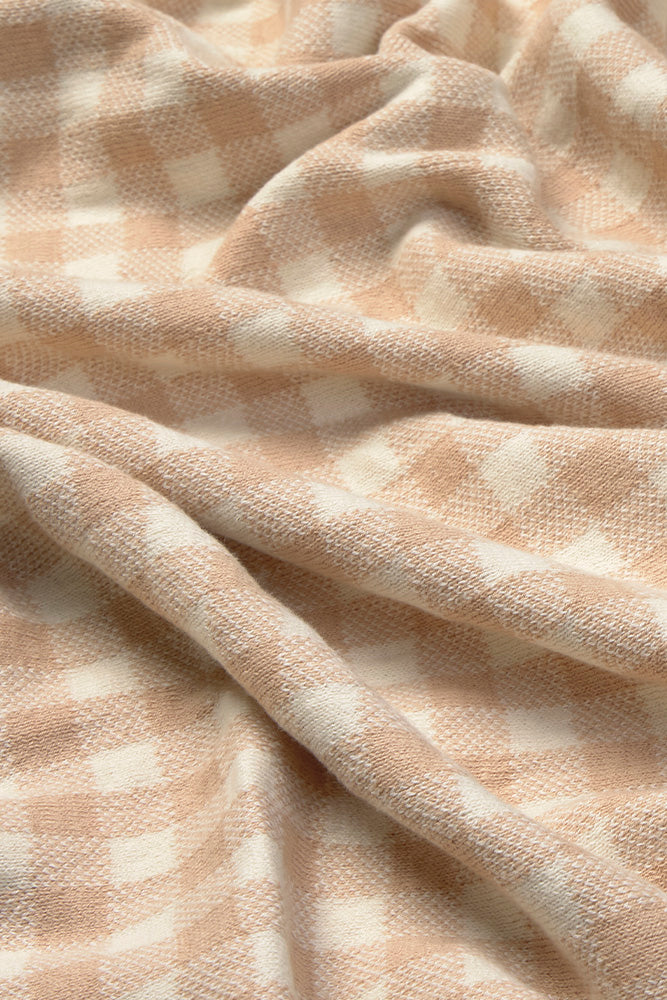 Knitted Blanket Vichy by Lorena Canals