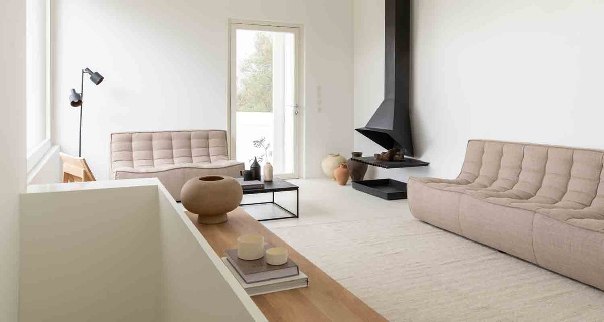Kilim Rug (Clearance) by Ethnicraft, showing kilim rug in live shot.