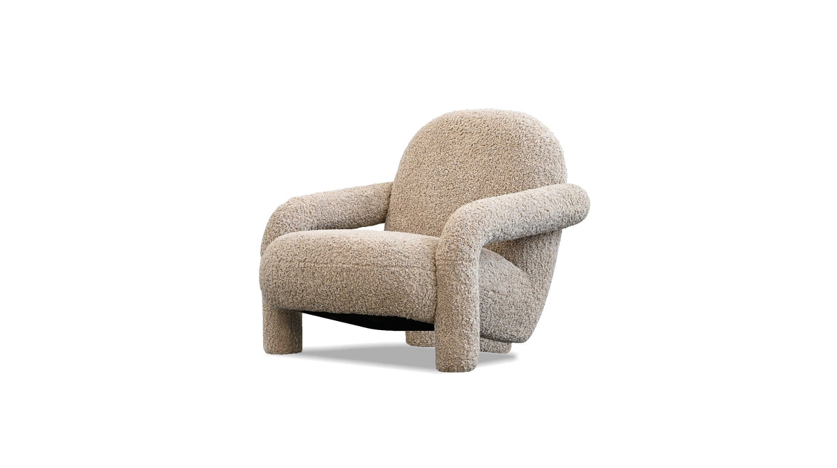 Blume Lounge Chair in Fawn