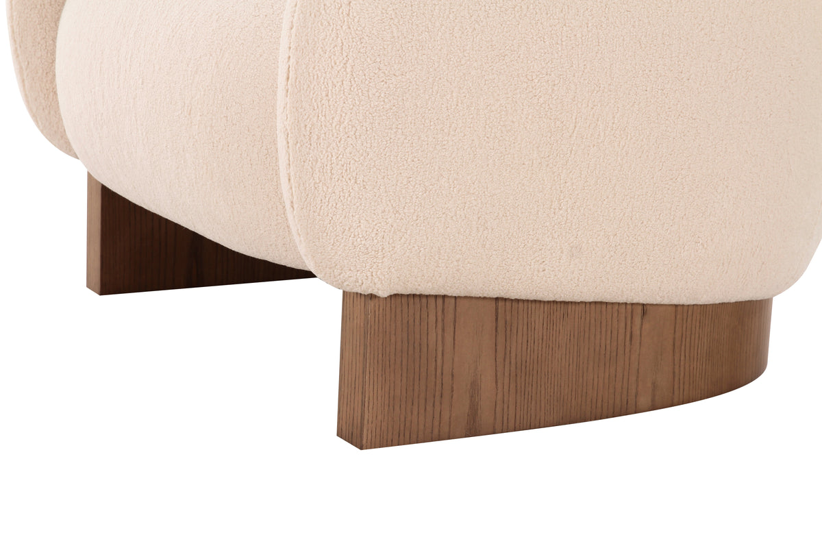 Cuddle Lounge Chair Cream