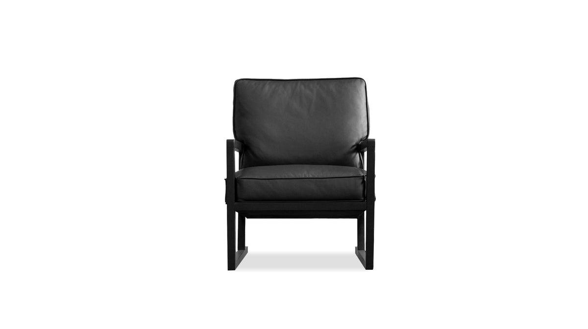 Charles Lounge Chair Black