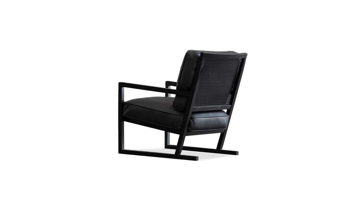 Charles Lounge Chair Black